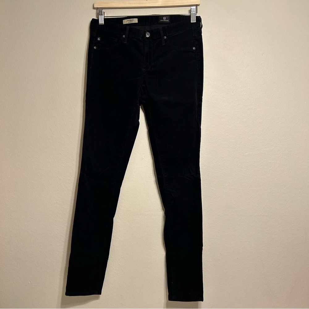 AG Adriano Goldschmied Black Skinny Pants